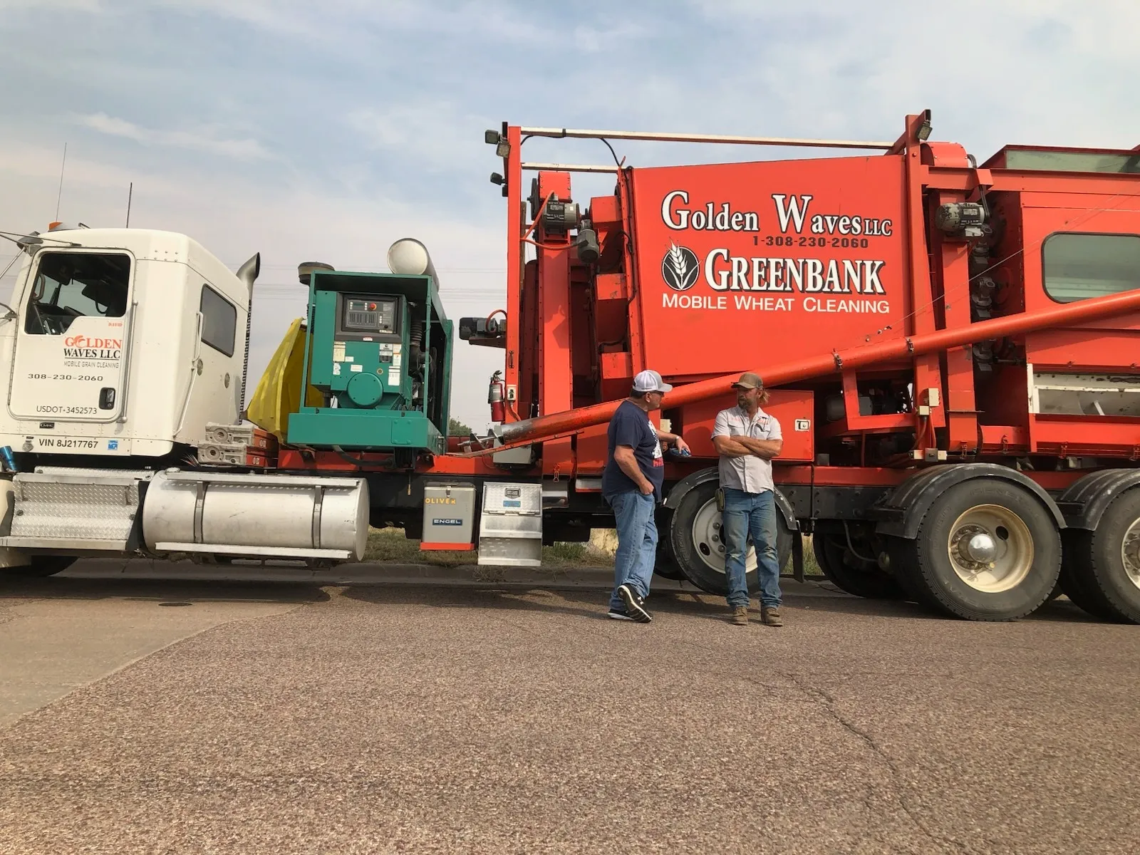Gallery Image: Golden Waves llc Mobile Grain Cleaning